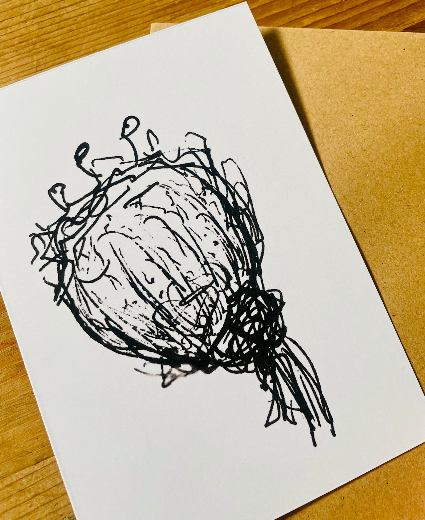 Karte „Mohnkapsel“