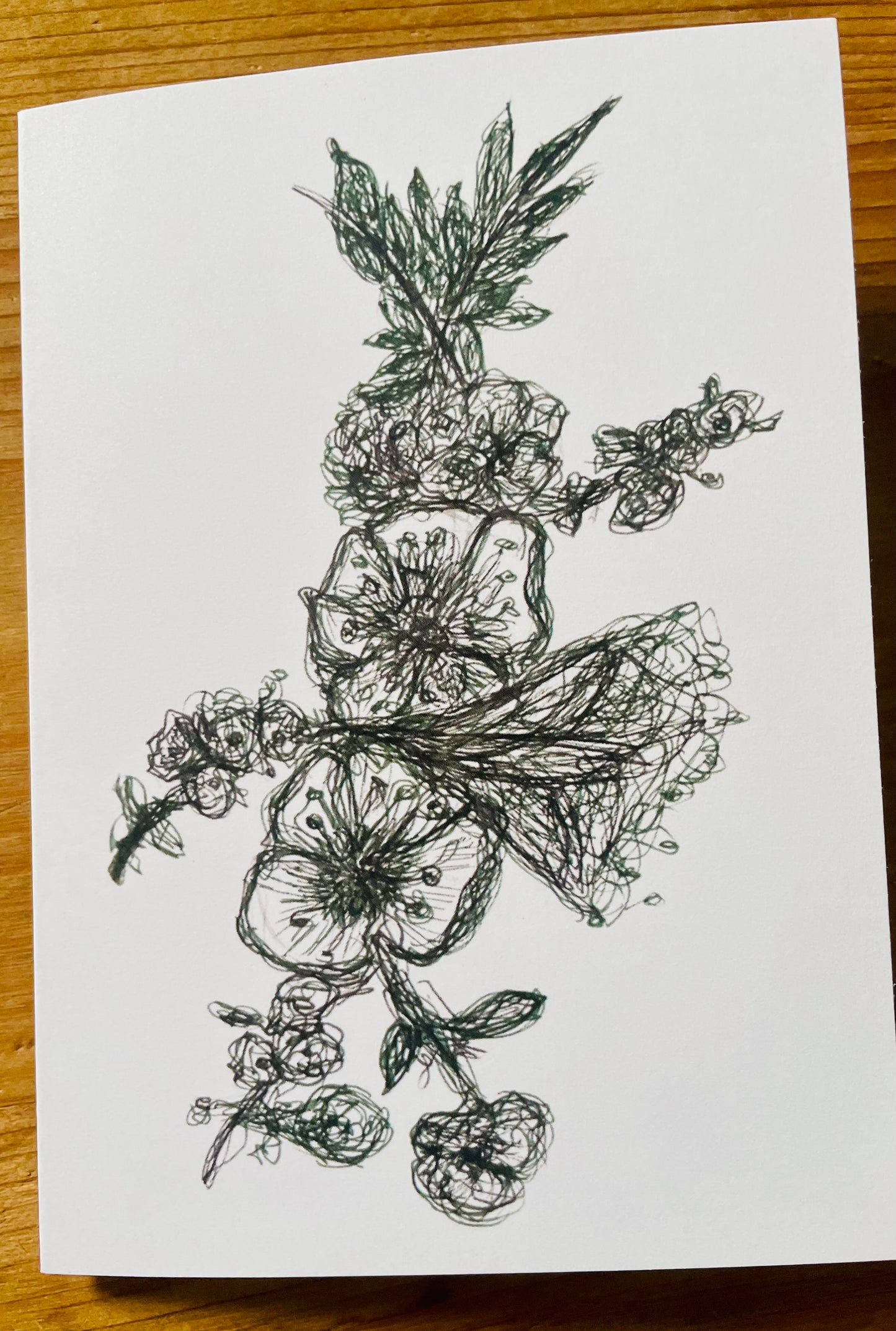 Karte – „Blütengewirr“