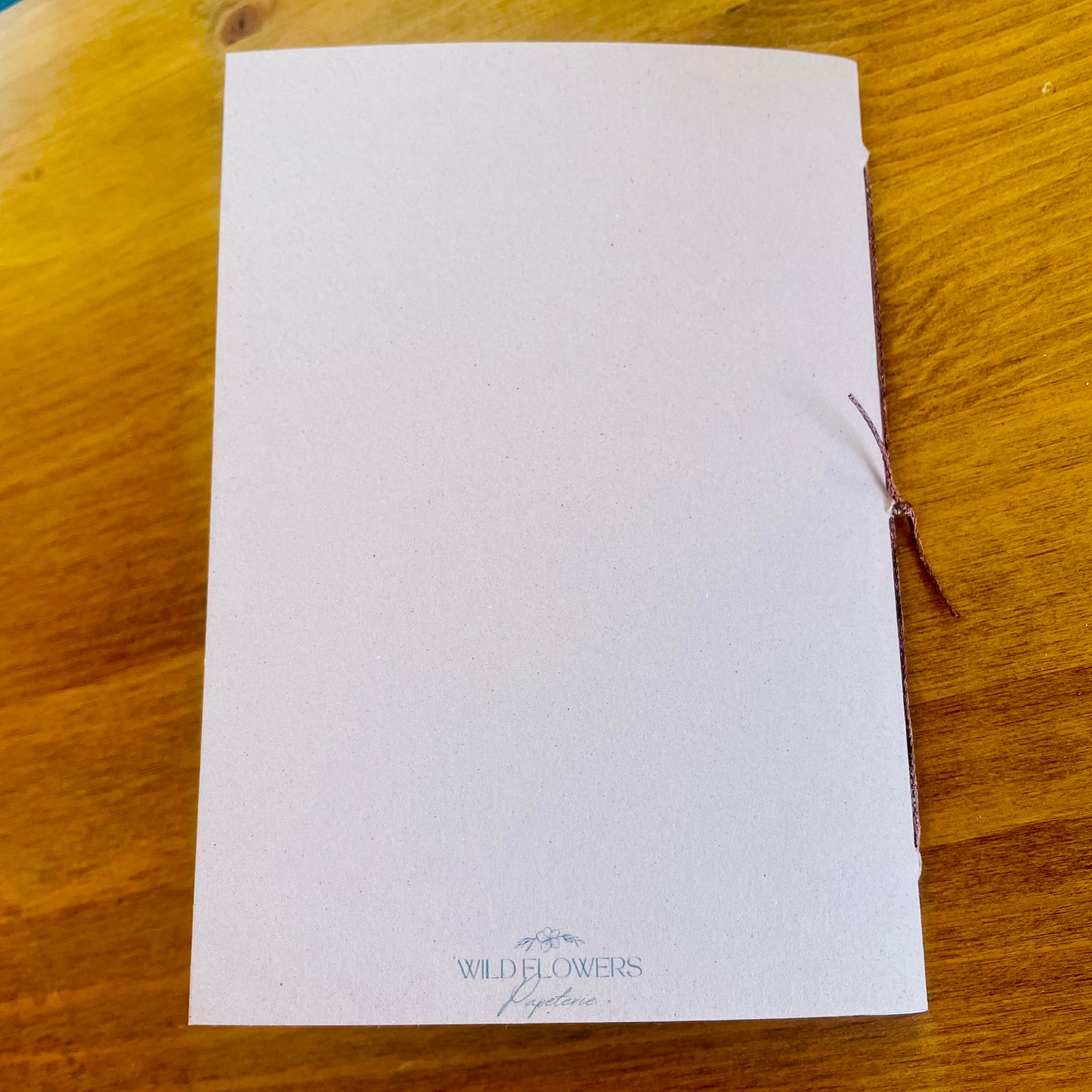 Handgemachtes Notizheft - Illustration 'Vase'