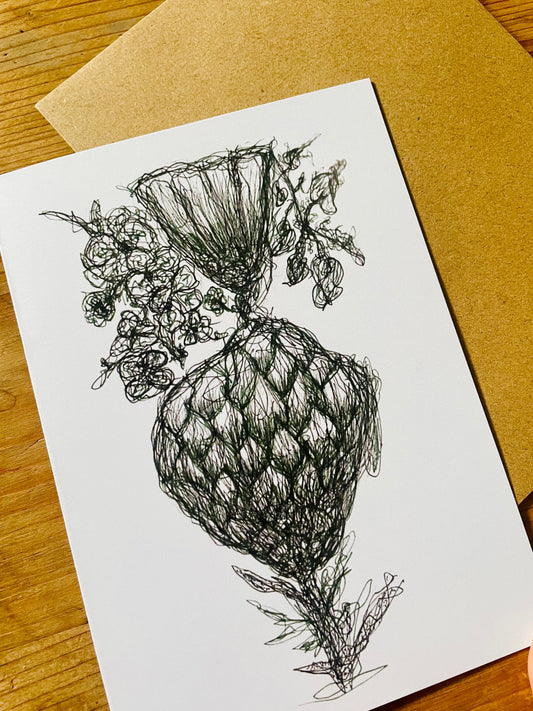 Karte „Wilde Blüte“